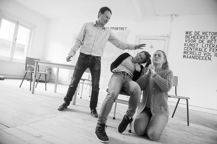 Repetitie Duivelsengel @ Theater Het Klokhuis, picture 46, photographed by Goele Bormans - FrontView Magazine