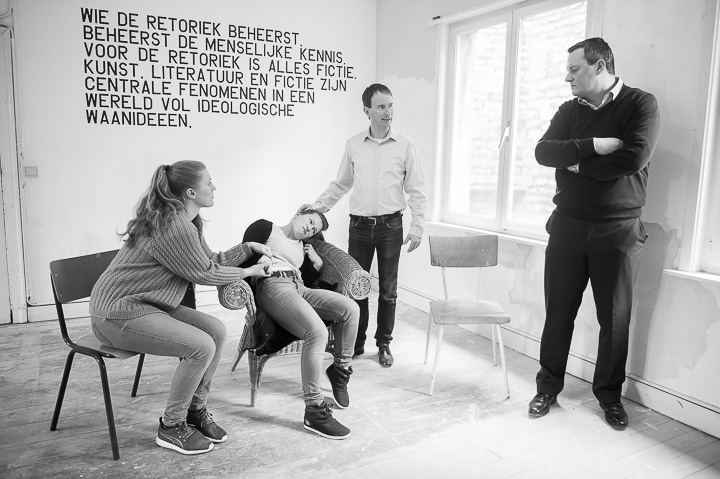 Repetitie Duivelsengel @ Theater Het Klokhuis, picture 57, photographed by Goele Bormans - FrontView Magazine