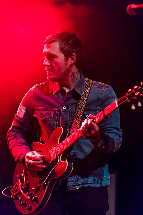 Brian Fallon & The Howling Weather De Roma Antwerpen, picture 7, photographed by Kris Saelen - FrontView Magazine