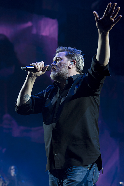 ELBOW @ Sportpaleis, picture 5, photographed by Frank Lambrechts - FrontView Magazine