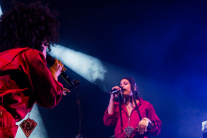 Ibeyi @ Ancienne Belgique, picture 3, photographed by Dieter  Boone - FrontView Magazine