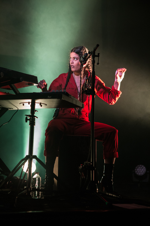 Ibeyi @ Ancienne Belgique, picture 12, photographed by Dieter  Boone - FrontView Magazine