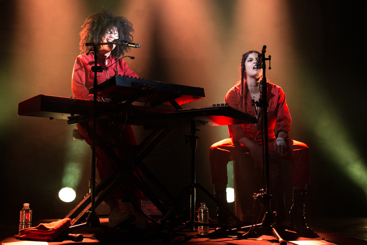 Ibeyi @ Ancienne Belgique, picture 15, photographed by Dieter  Boone - FrontView Magazine
