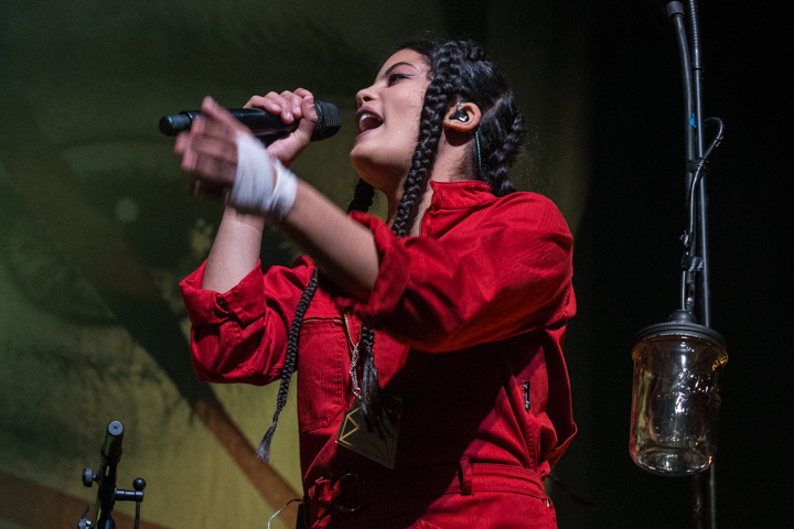 Ibeyi @ Ancienne Belgique, picture 17, photographed by Dieter  Boone - FrontView Magazine