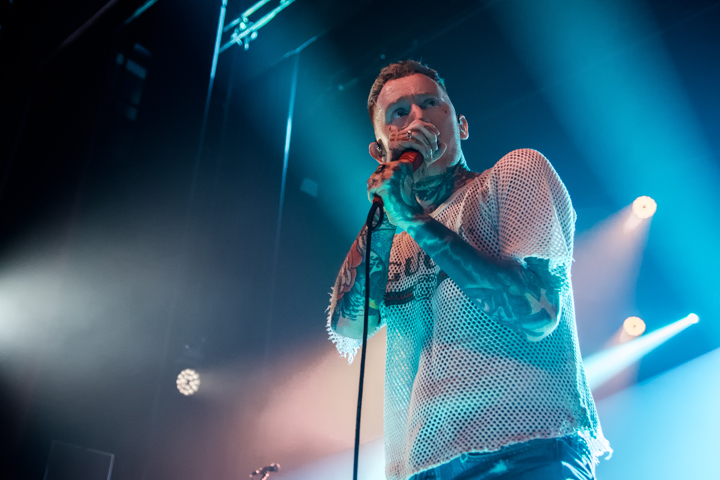 Frank Carter & The Rattlesnakes @ Ancienne Belgique, foto 7, foto's door Erwin Evrard - FrontView Magazine