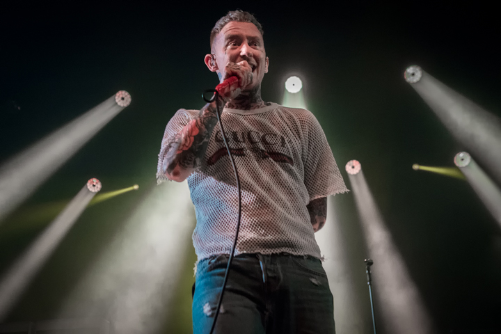 Frank Carter & The Rattlesnakes @ Ancienne Belgique, foto 9, foto's door Erwin Evrard - FrontView Magazine