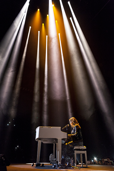 Karen Damen @ Lotto Arena, picture 1, photographed by Frank Lambrechts - FrontView Magazine