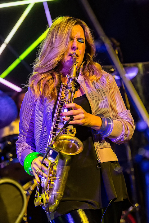 Candy Dulfer @ De Casino, foto 8, foto's door Edwin Houdevelt - FrontView Magazine