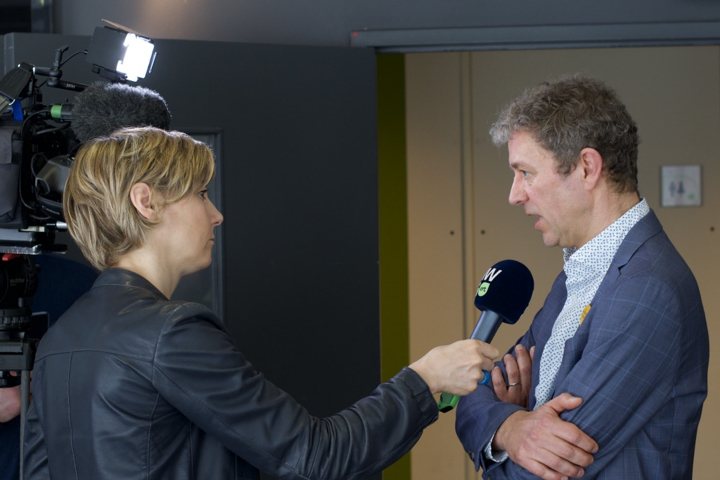 Iedereen tegen kanker! @ vrt, foto 2, foto's door Bart Baevegems - FrontView Magazine