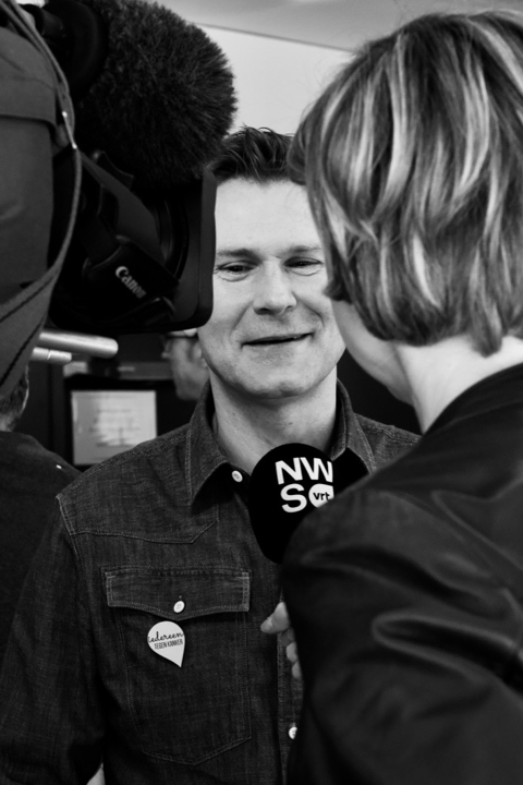 Iedereen tegen kanker! @ vrt, foto 6, foto's door Bart Baevegems - FrontView Magazine