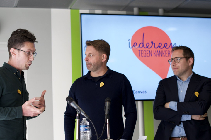 Iedereen tegen kanker! @ vrt, foto 14, foto's door Bart Baevegems - FrontView Magazine