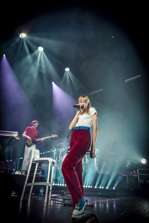 Angéle @ Het Depot, picture 7, photographed by Kristof Hayen - FrontView Magazine