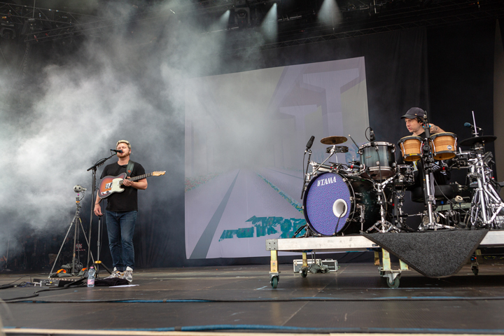 Alt J @ Rock Am Ring 2018, foto 11, foto's door Edwin Houdevelt - FrontView Magazine