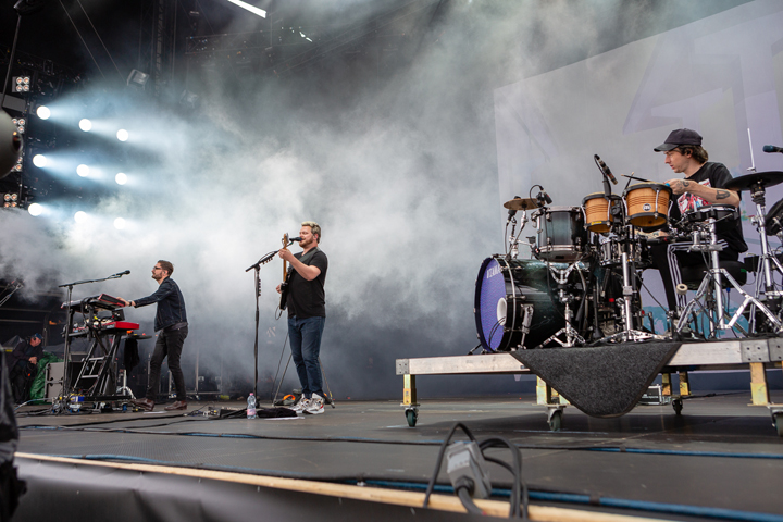 Alt J @ Rock Am Ring 2018, foto 15, foto's door Edwin Houdevelt - FrontView Magazine