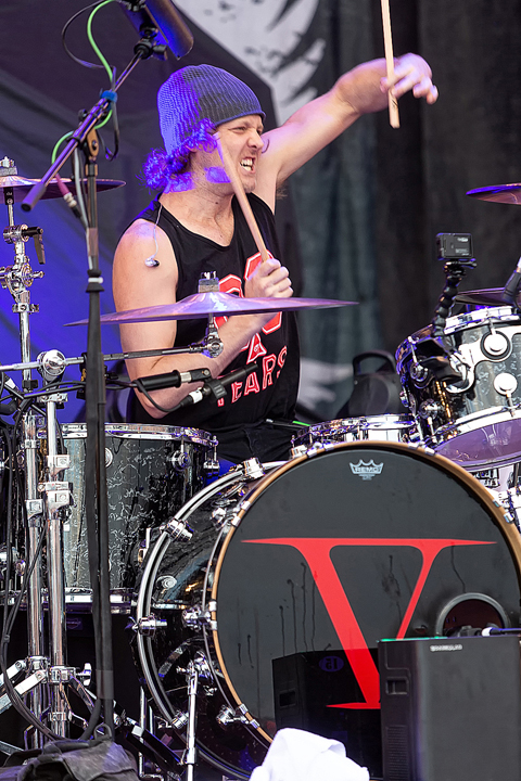 Hollywood Undead @ Rock Am Ring 2018, foto 2, foto's door Edwin Houdevelt - FrontView Magazine