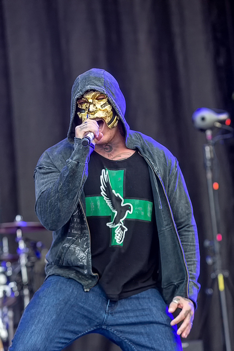Hollywood Undead @ Rock Am Ring 2018, foto 9, foto's door Edwin Houdevelt - FrontView Magazine