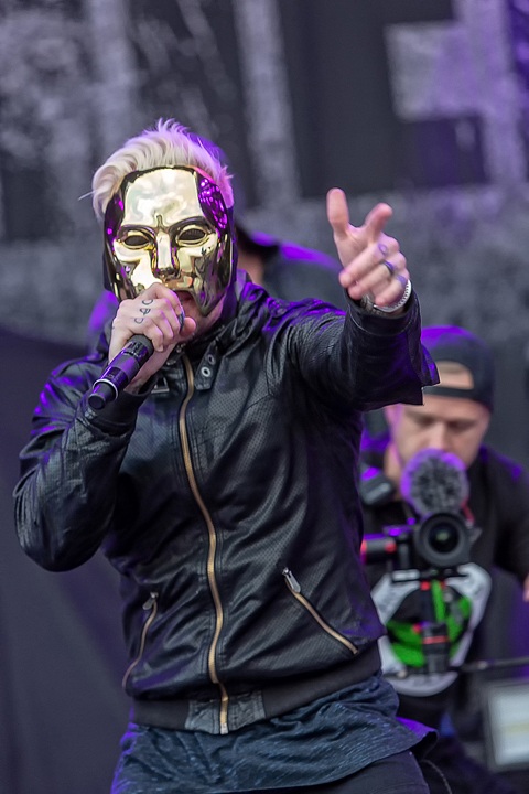 Hollywood Undead @ Rock Am Ring 2018, foto 10, foto's door Edwin Houdevelt - FrontView Magazine