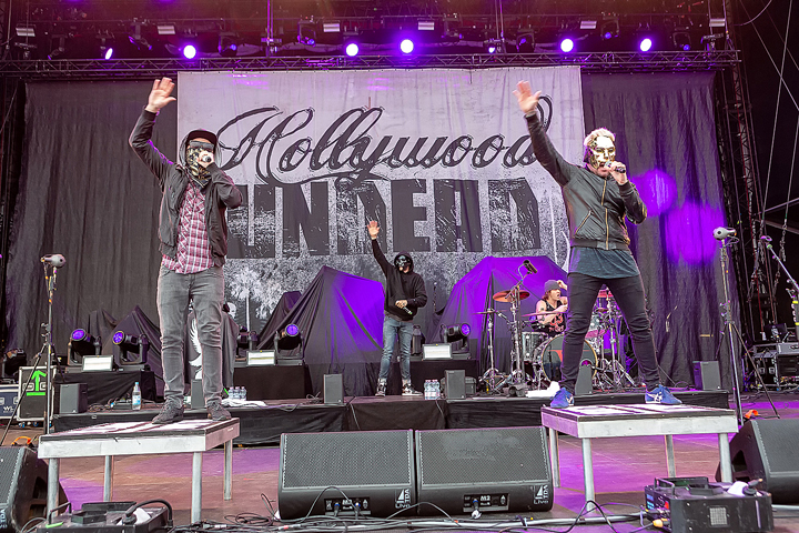 Hollywood Undead @ Rock Am Ring 2018, foto 14, foto's door Edwin Houdevelt - FrontView Magazine