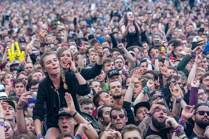 Hollywood Undead @ Rock Am Ring 2018, foto 28, foto's door Edwin Houdevelt - FrontView Magazine