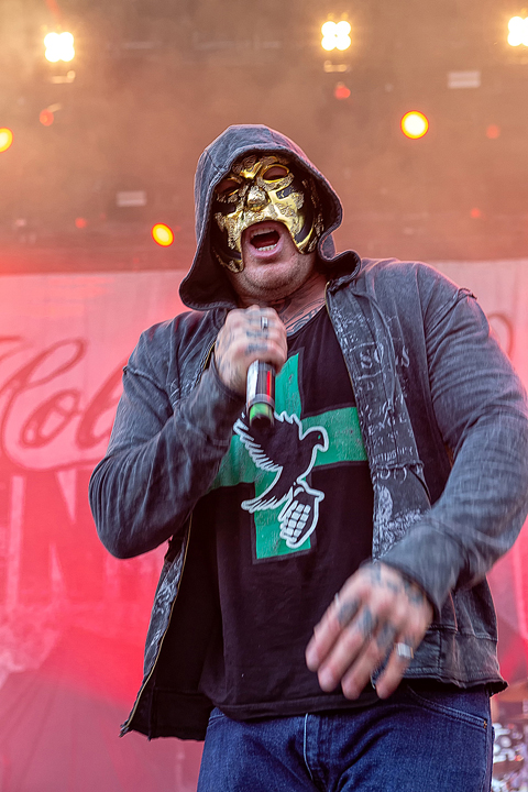 Hollywood Undead @ Rock Am Ring 2018, foto 31, foto's door Edwin Houdevelt - FrontView Magazine