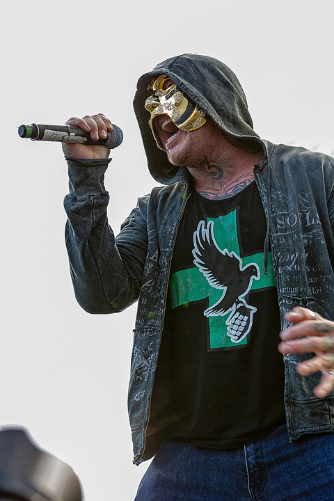 Hollywood Undead @ Rock Am Ring 2018, foto 32, foto's door Edwin Houdevelt - FrontView Magazine