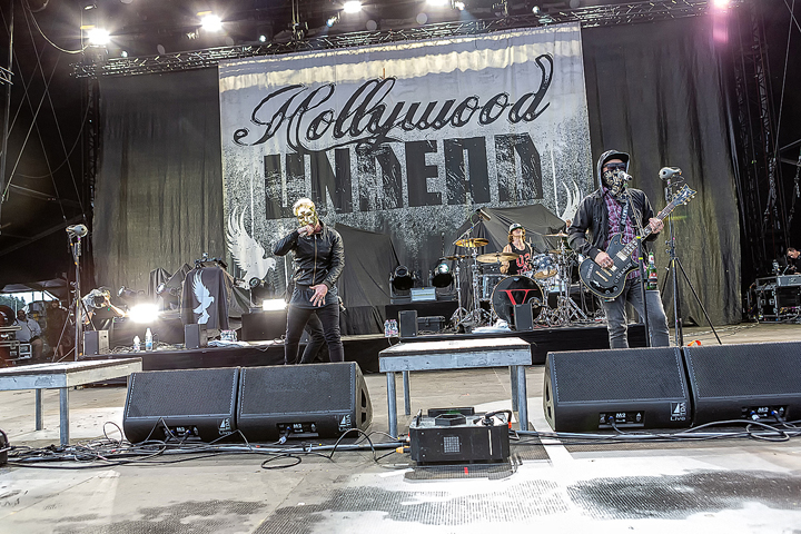 Hollywood Undead @ Rock Am Ring 2018, foto 35, foto's door Edwin Houdevelt - FrontView Magazine
