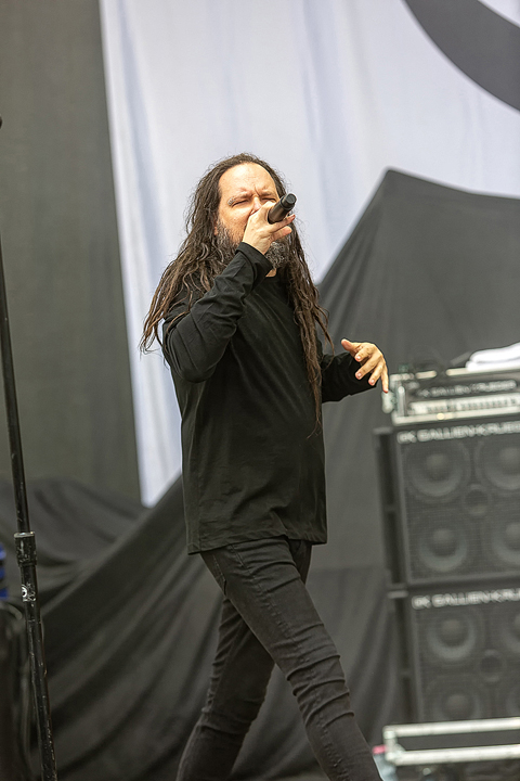 Jonathan Davis @ Rock Am Ring 2018, foto 3, foto's door Edwin Houdevelt - FrontView Magazine