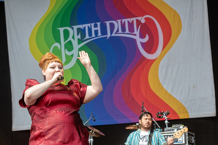 Beth Ditto @ Rock Am Ring 2018, picture 1, photographed by Edwin Houdevelt - FrontView Magazine