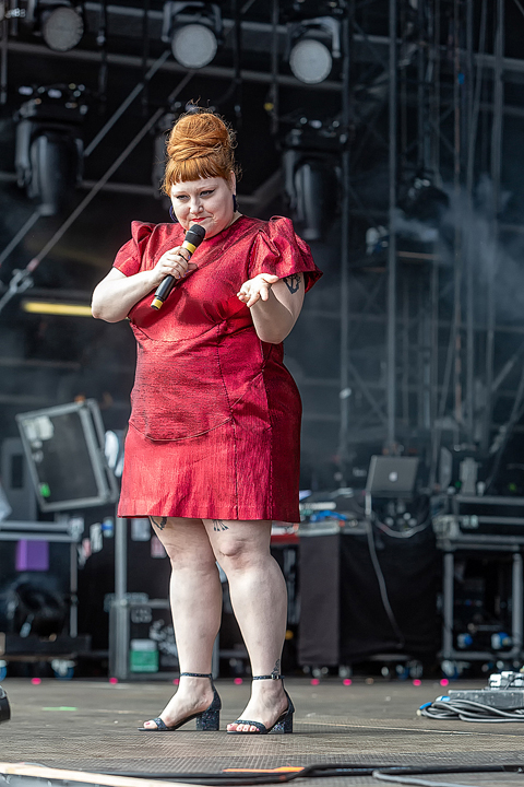 Beth Ditto @ Rock Am Ring 2018, picture 2, photographed by Edwin Houdevelt - FrontView Magazine