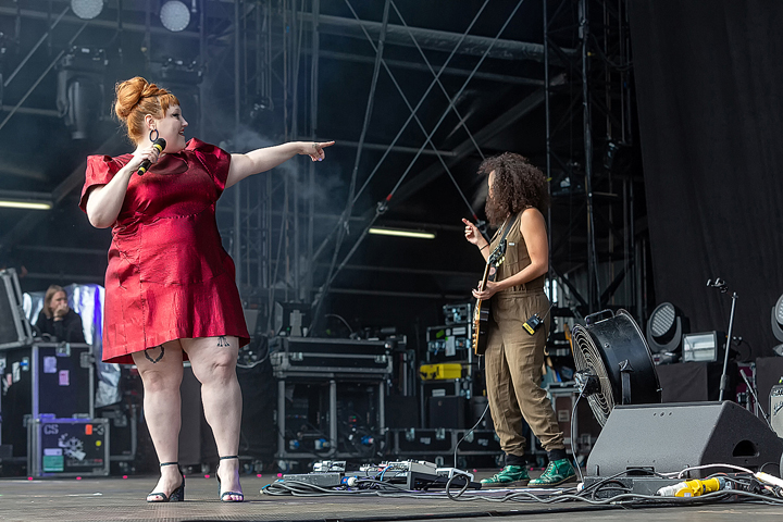 Beth Ditto @ Rock Am Ring 2018, picture 3, photographed by Edwin Houdevelt - FrontView Magazine