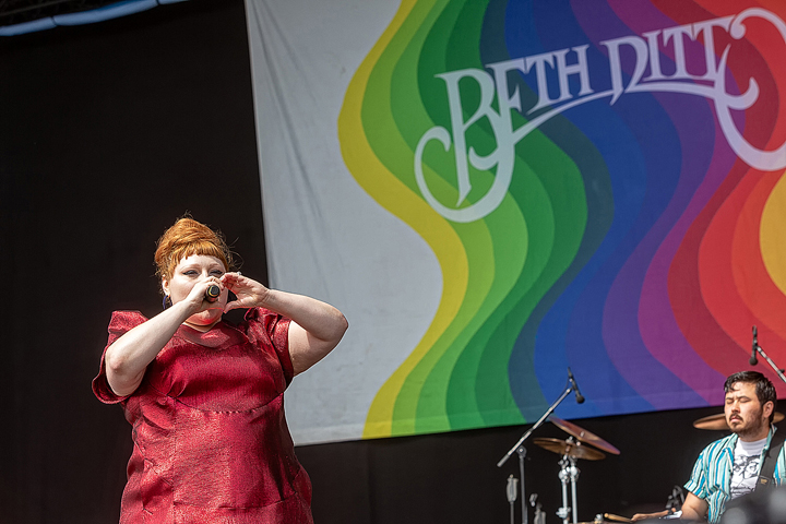 Beth Ditto @ Rock Am Ring 2018, picture 8, photographed by Edwin Houdevelt - FrontView Magazine
