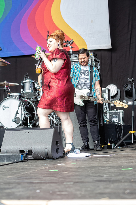 Beth Ditto @ Rock Am Ring 2018, picture 9, photographed by Edwin Houdevelt - FrontView Magazine