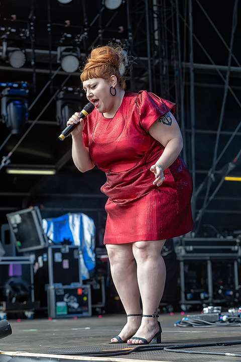 Beth Ditto @ Rock Am Ring 2018, picture 10, photographed by Edwin Houdevelt - FrontView Magazine