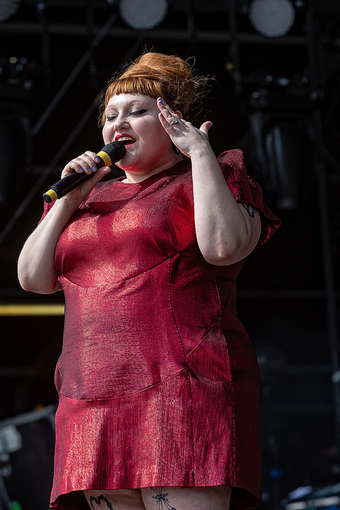 Beth Ditto @ Rock Am Ring 2018, picture 15, photographed by Edwin Houdevelt - FrontView Magazine