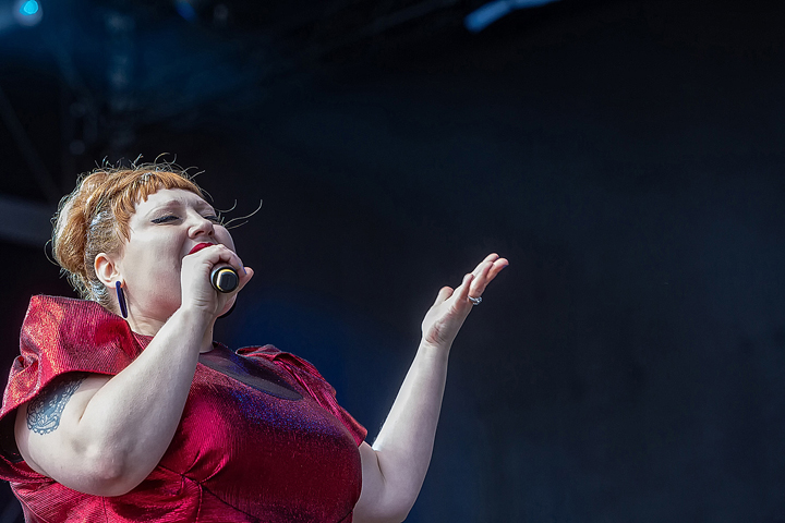 Beth Ditto @ Rock Am Ring 2018, picture 16, photographed by Edwin Houdevelt - FrontView Magazine