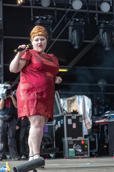 Beth Ditto @ Rock Am Ring 2018, picture 20, photographed by Edwin Houdevelt - FrontView Magazine