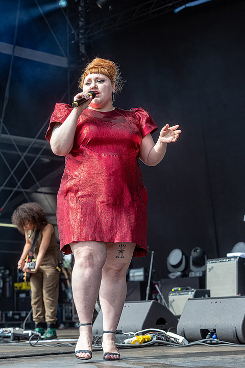 Beth Ditto @ Rock Am Ring 2018, picture 21, photographed by Edwin Houdevelt - FrontView Magazine
