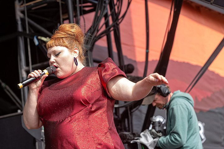 Beth Ditto @ Rock Am Ring 2018, picture 22, photographed by Edwin Houdevelt - FrontView Magazine