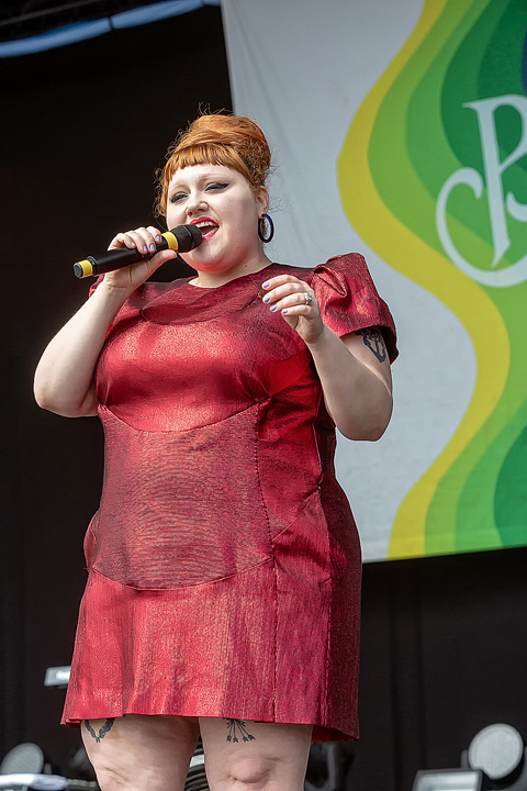 Beth Ditto @ Rock Am Ring 2018, picture 25, photographed by Edwin Houdevelt - FrontView Magazine