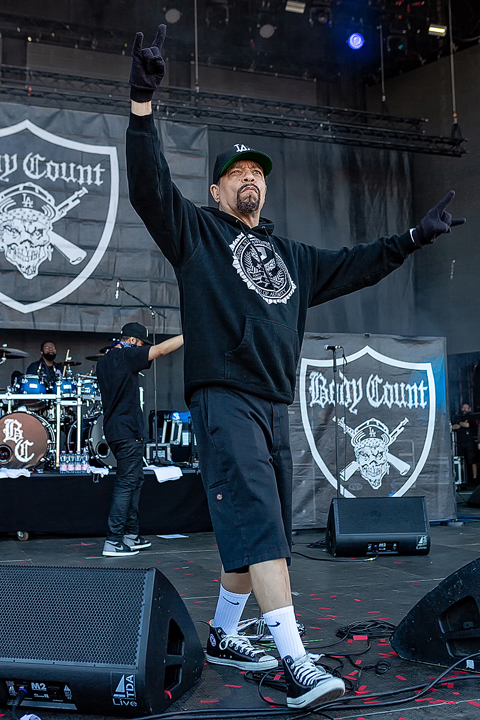Body Count feat. Ice-T @ Rock Am Ring 2018, picture 2, photographed by Edwin Houdevelt - FrontView Magazine