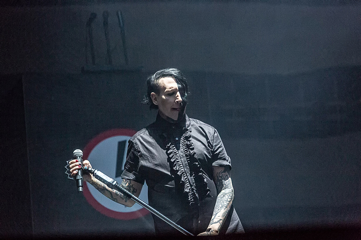 Marilyn Manson @ Rock Am Ring 2018, foto 15, foto's door Edwin Houdevelt - FrontView Magazine