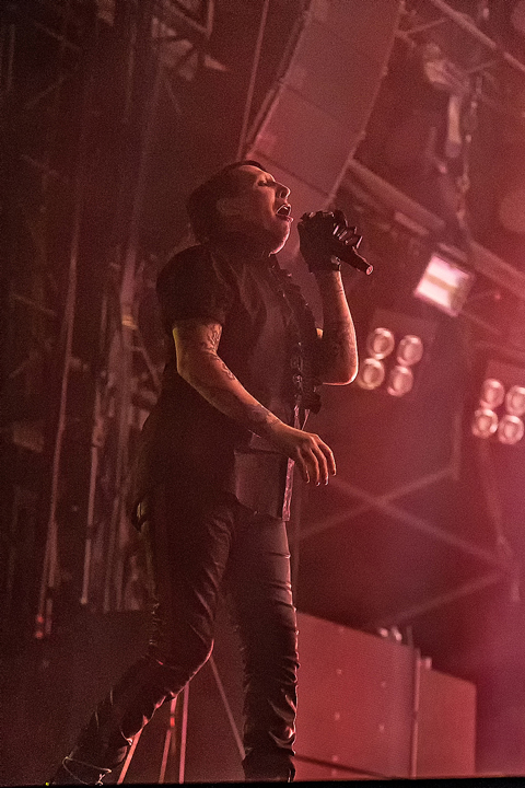Marilyn Manson @ Rock Am Ring 2018, foto 20, foto's door Edwin Houdevelt - FrontView Magazine