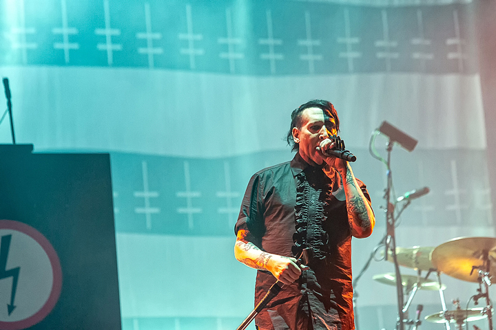 Marilyn Manson @ Rock Am Ring 2018, foto 22, foto's door Edwin Houdevelt - FrontView Magazine