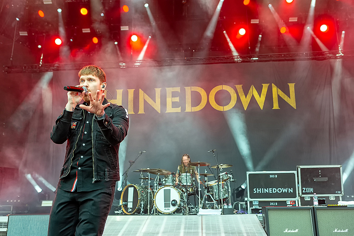 Shinedown @ Rock Am Ring 2018, picture 11, photographed by Edwin Houdevelt - FrontView Magazine