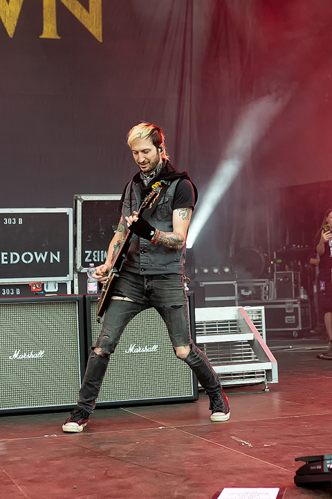 Shinedown @ Rock Am Ring 2018, picture 12, photographed by Edwin Houdevelt - FrontView Magazine