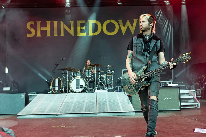 Shinedown @ Rock Am Ring 2018, picture 13, photographed by Edwin Houdevelt - FrontView Magazine