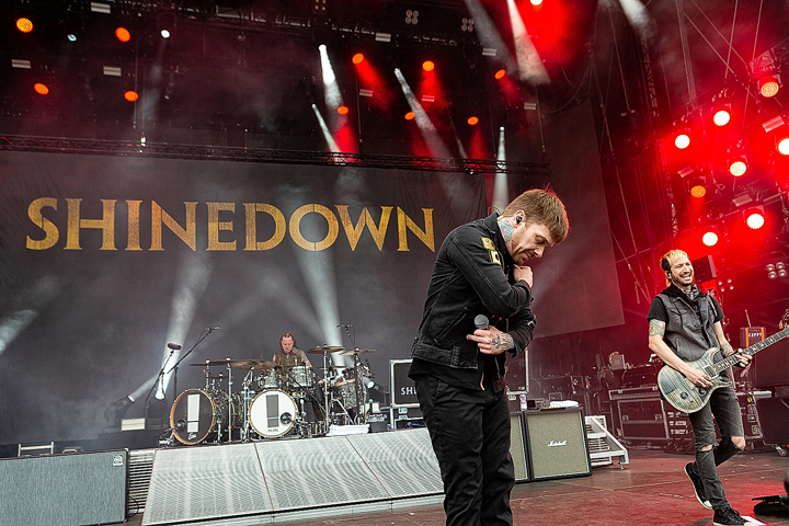 Shinedown @ Rock Am Ring 2018, picture 17, photographed by Edwin Houdevelt - FrontView Magazine