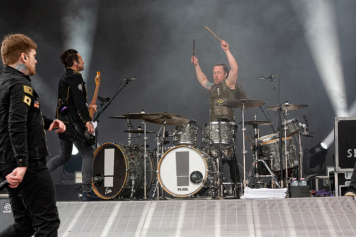 Shinedown @ Rock Am Ring 2018, picture 22, photographed by Edwin Houdevelt - FrontView Magazine