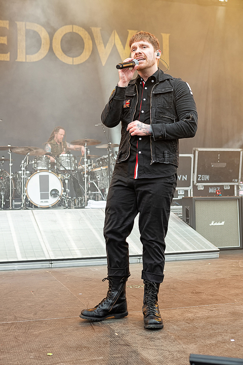 Shinedown @ Rock Am Ring 2018, picture 23, photographed by Edwin Houdevelt - FrontView Magazine