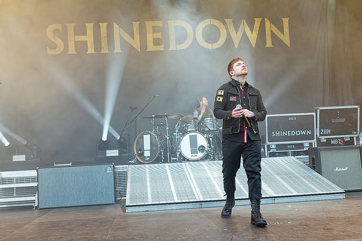 Shinedown @ Rock Am Ring 2018, picture 24, photographed by Edwin Houdevelt - FrontView Magazine